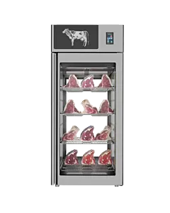 Stagionello® Dry Age 3.0 900 Liter, 225 Kg Dry Aging Cabinet with Humidity Management, 2-Glass View – 220-240V, 1Ph, 548W