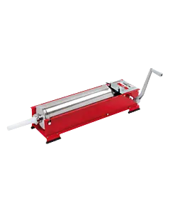 Trento 22lb. Manual Sausage Stuffer with 2-Speed Horizontal Direct Drive - Red
