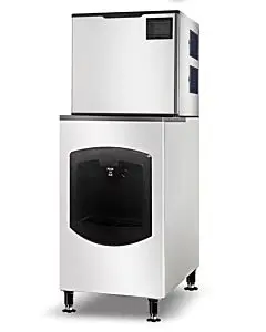 Omcan Ice Machine with 220 lb. Bin Capacity - Ice Yield 500 lb./Day