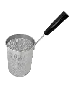 Trento Sixth Size (1/6) Pasta Cooker Rectangular Basket with Handle - Round