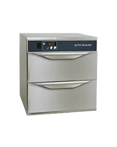 Alto-Shaam 500-2DN Halo Heat Narrow Warming Drawer 36 lbs Capacity - 2 Drawers