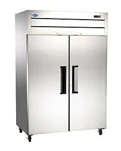 Zanduco 54" Reach-In 2-Doors Stainless Steel Freezer with 1220L Capacity - 115V, 720W