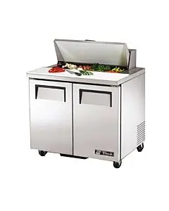 True TSSU-36-08-HC 36" 2-Door Salad/Sandwich Prep Table