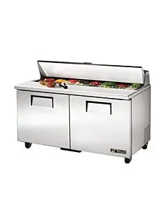 True TSSU-60-16-HC 60" Solid Door Sandwich/Salad Unit