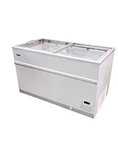 Celcold CF52ESG-LED - 52.9" Ice Cream / Gelato Display Freezer Cabinet with LED -12.2 Cu. Ft.