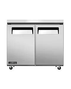 Juneau 36" Undercounter Refrigerator Double Door, 4.9 cu.ft. - 115V, 510W