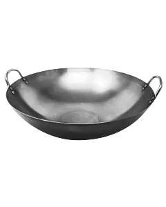 Omcan Iron Wok with Double Ear - NSF