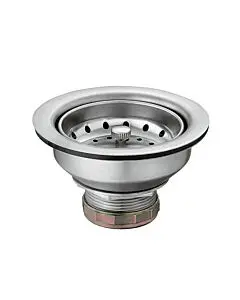 Omcan 3.5" Drain Basket with Stopper