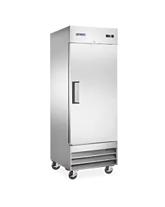 Aurora 29" Reach-In Single-Door Stainless Steel Refrigerator with 583L Capacity - 120V, 348W