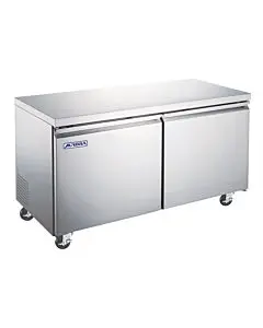 Aurora 60" Undercounter 2-Doors Refrigerator with 425L Capacity - 110V, 285W