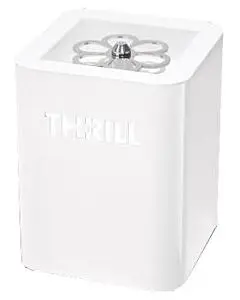 Thrill Vortex F1-PRO White Tabletop Glass Chiller and Sanitizer - 6644TH001