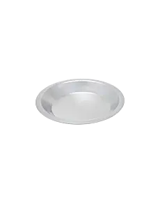 Omcan 8" x 1-1/4" 18-Gauge Aluminum Pie Pan