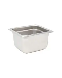 Omcan 1/6 Size Stainless Steel Steam Table Pan with 2 depths