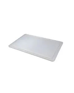 Omcan 23.6” x 15.7” Polypropylene Lid for Pasta Tray #81141 and #81142 - White