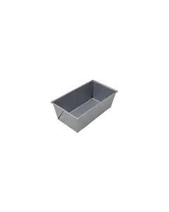 Omcan 5-5/8" x 3-1/8" x 2-3/6" Glazed Aluminized Steel Bread Loaf Pan