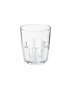 GET 9912-1-CL 12 oz. (13.25 oz. Rim-Full), 3.5" Double Rocks, 4" Tall -72/case