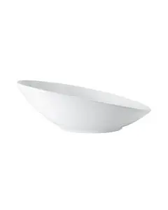 GET B-797-W San Michele™ 1.1 qt. (1.5 qt. Rim-Full), 14" x 8.75" Oval Cascading Bowl, 5" Deep - 6/case