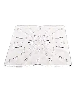 Cambro Food Pan Camwear Clear Polycarbonate Drain Shelves