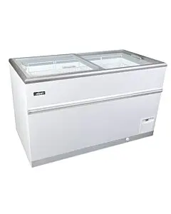 Celcold CF52ESG - 53" Commercial Ice Cream Display Freezer Cabinet - 11.2 Cu. Ft.
