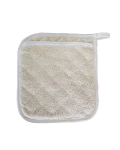 Omcan 8.5" x 9.5" Terry Cloth Pot Holder with Pocket - 12 Pcs/Pack