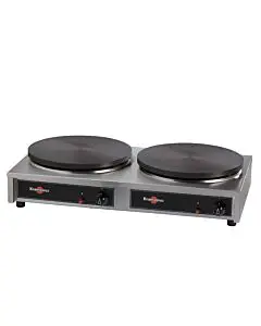 Krampouz CGCIM40AB 2 Burner Gas Crepe Maker - 24,000 BTU, 11.9 kW