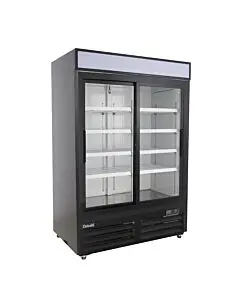 Celcold-CR48SGDM 53" Sliding Glass Door Reach-in Refrigerator - 48 Cu.Ft