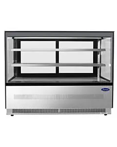 Atosa RDCS-60 Floor Model Refrigerated Display Square - 20.2 Cu Ft
