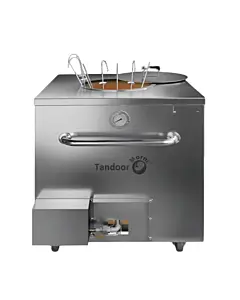 Morni T02 Commercial Clay Tandoori Oven 32" x 32" x 37, Natural Gas / Liquid Propane- 100,000 BTU