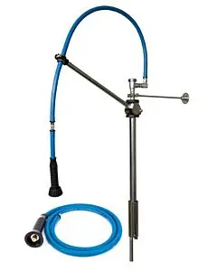 HIMI Instinct IF5402 Wall Mount Pre-Rinse Faucet With 54" Hose – Vacuum Breaker & 6" Extension Hose