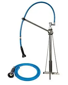 HIMI Instinct IF6005 V Mount Pre-Rinse Faucet With 60" Hose – Vacuum Breaker & 6" Extension Hose