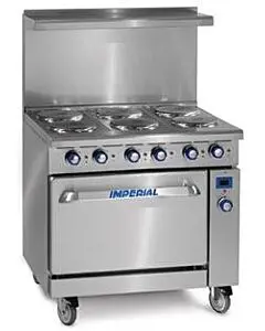 Imperial Electric Range - 36" wide IR-6-E