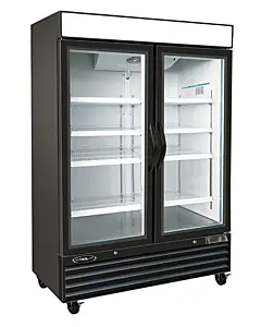 Kool-It KGF-48 54" Double Glass Door Merchandiser Freezer