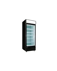 Kool-It KGM-23 27.6" Single Glass Door Display Merchandiser Cooler - 23 Cu. Ft.