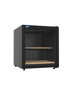 Zanduco Swing Glass Door Refrigerator Showcase Tabletop with 52L Capacity - 115V