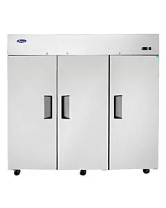 Atosa MBF8003GR 78" Top Mount Three Solid Door Freezer