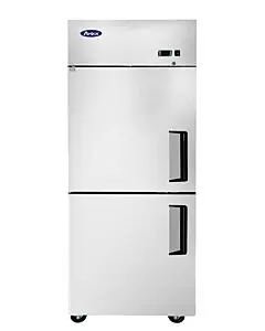 Atosa MBF8007GRL 29" Top Mount Two Divided Door Freezer - Left Hinged