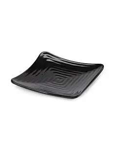 GET ML-63-BK Milano™ 10.25" Square Plate - 12/case
