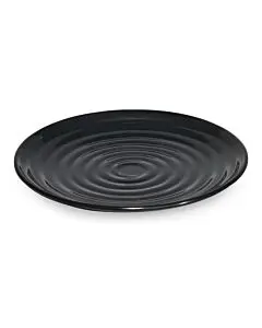 GET ML-84-BK Milano™ 15" Round Plate - 6/case