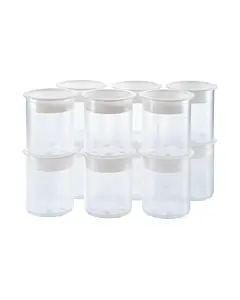 Pacojet Transparent Synthetic Pacotizing Beaker with Lids -(Set of 12)