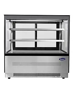 Atosa RDCS-48 Floor Model Refrigerated Display Square - 15.1 Cu Ft