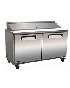 Celcold-CMT4818 48.2" Double Door Mega-Top Prep Table - 26 Cu.Ft