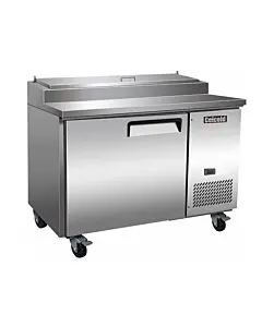 Celcold-CPP486 47.3" Single Door Pizza Prep Table - 16 Cu.Ft.