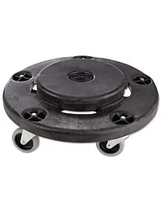 Rubbermaid RCP‐2640‐00‐BLA BRUTE™Dolly for 20/32/43/55 Gallon Containers - Black