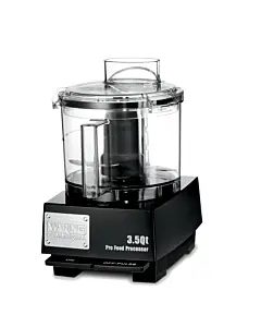Waring WFP14SW 3.5-Quart Food Processor with Flat Lid, 120V/720W, ULus/ETL Sanitation
