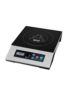 Waring WIH200 Light-Duty Single Commercial Induction Range, 120V/1800W