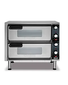 Waring WPO350 14" Double-Deck Pizza Oven, 240V/3500W