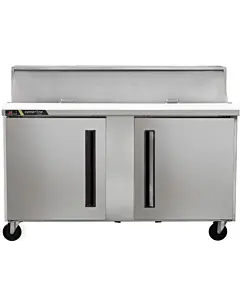Centerline CLPT-6016-SD-LR 60" 16 Pan Prep Table Salad/Sandwich Unit Refrigerator