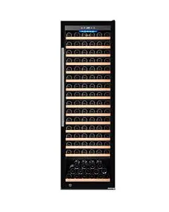 Vinovero 27" Single Zone Wine Cooler with 192 Bottle Capacity and Black Full Glass Door