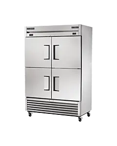 True T-49DT-4-HC 54" Solid Half Dual Temperature 4-Door Reach-In Refrigerator / Freezer