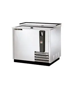 True TD-36-12-S-HC 37" Stainless Steel Horizontal Beer Bottle Cooler